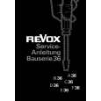 REVOX E36 Manual de Servicio